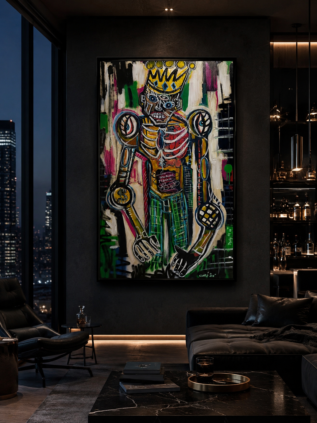 King – Limited Edition Giclée Canvas Print