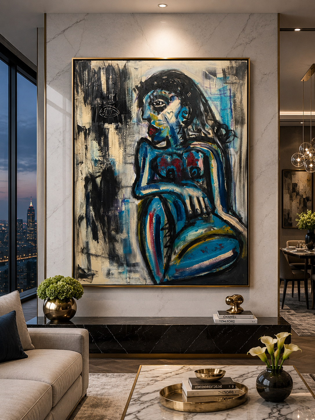 The Girl Beneath The Noise– Limited Edition Giclée Canvas Print