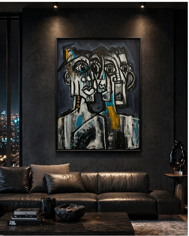 Three States, One Form – Limited Edition Giclée Canvas Print