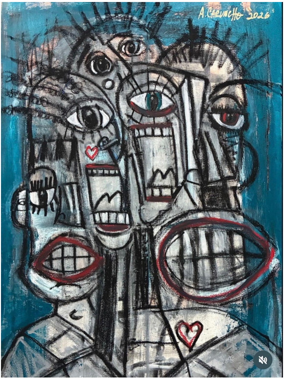 Seeing Too Much – Limited Edition Giclée Canvas Print
