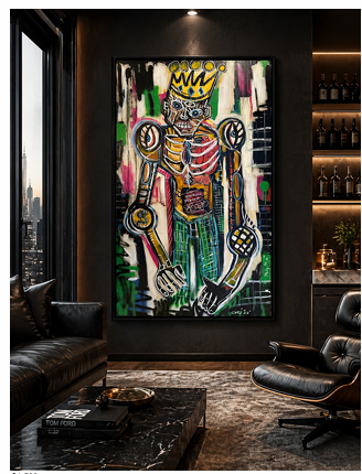 King – Limited Edition Giclée Canvas Print